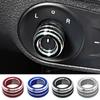 Car Rearview Mirror Knob Trim Cover Rotary Switch Aluminum Alloy Rings Adjustment For MG MG6 ZS GT Roewe I6 Ei6 I6plus RX5