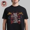 Hail The Sun 2026 Cut Tour Fade Back Merch Floral Skeleton Rib Cage T-Shirt