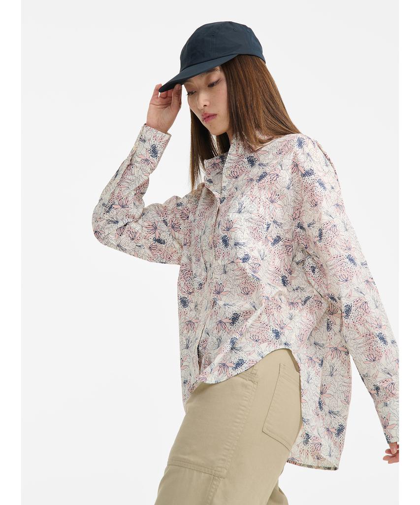 Aigle Women'S Signature Pattern Shirt Ais25Wshi005Bpr
