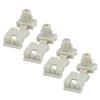 4Pcs Tailgate Lock Rod Latch Clips 16629990 For Buick, Cadillac Pontiac & Trucks