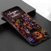 Five-Nights-At-Freddys Black Silicone Phone Case For Samsung Galaxy S23 S21 S20 FE S24 S22 Ultra S10E S10 S9 S8 Plus