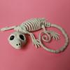 Snake Halloween Bats Skeleton Scary Skeleton Model Halloween Animal Skeleton  Bar Home Decor