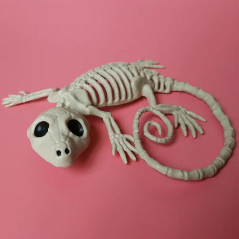Snake Halloween Bats Skeleton Scary Skeleton Model Halloween Animal Skeleton Bar Home Decor
