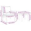 Garden Sofa Set 6 pcs Brown Solid Acacia Wood