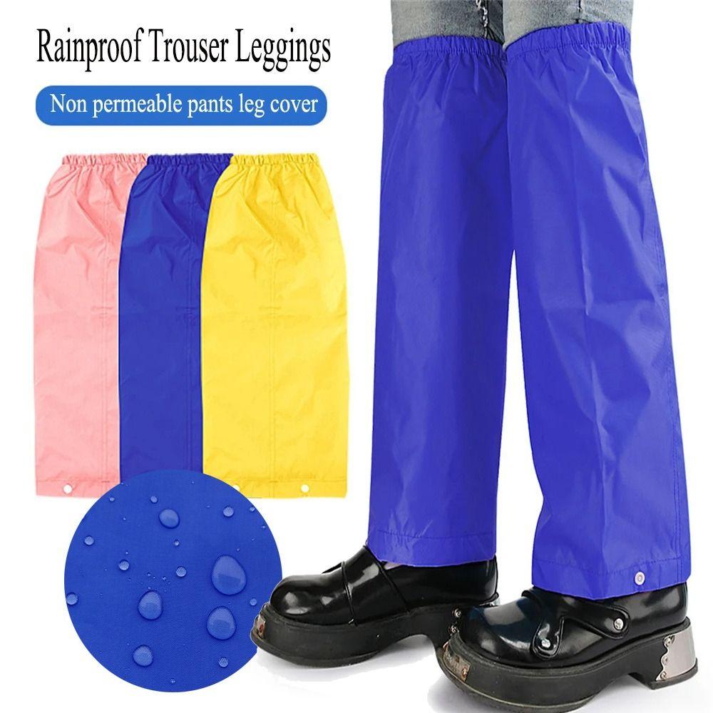 Stain-proof Rain Leg Gaiters Waterproof Half-length Legs Protection Convenient Knee Pads Travel