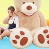 100-260cm Giant Teddy Bear Plush Toys Soft Teddy Bear Outer Skin Coat Popular Birthday&Valentine's Gifts Girls Kid's Toy