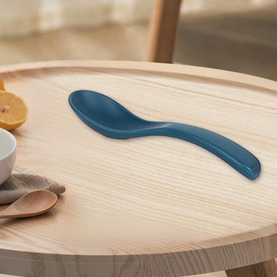 10 шт. надежные, легко моющиеся, безвкусные для питья, супа, ложки для еды в скандинавском стиле, товары для дома, студенческие ложки