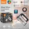 Fully Automatic Handheld Household Electric Egg Beater Baking High Power Whip Cream Mixer