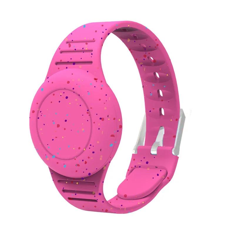 Waterproof Silicone Case for Apple AirTag Strap for AirTag Anti-lost Protective Cover for Children Tracker Locator Wristband New