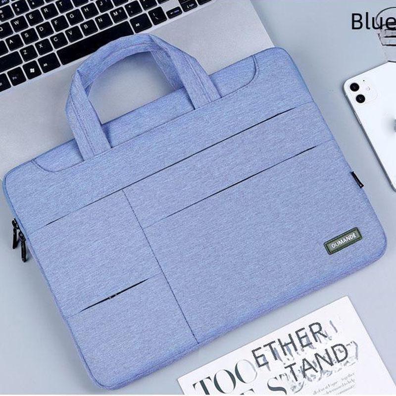 Мужской холщовый портфель для ноутбука 15,6" и сумка-мессенджер