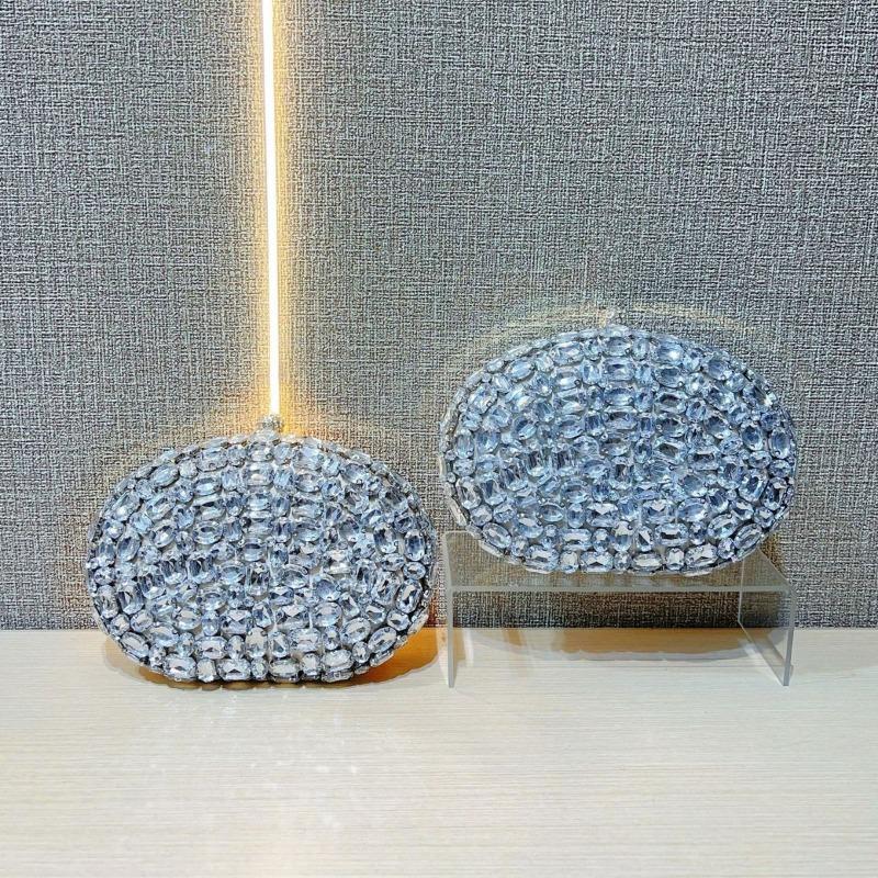 Clutch Bag Crossbody Banquet Bag Lady's Wallet Shiny Handbag Dinner Bag