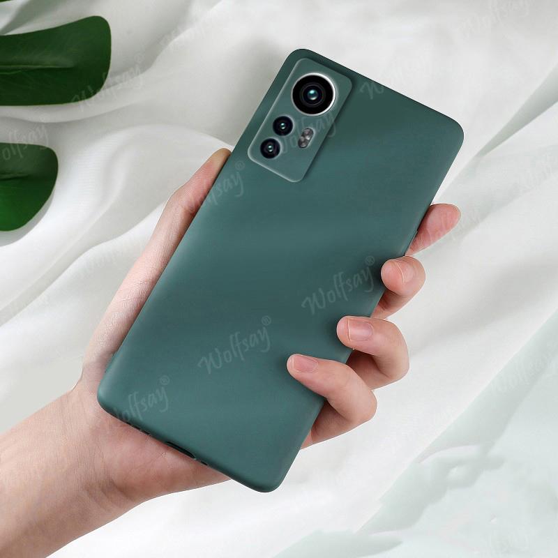 Чехол для Xiaomi 12 Lite Силиконовый Однотонный Мягкая Резина Защитный Чехол Для Xiaomi 12T Pro 12S 12 Pro 12S Ultra 12X 13 Pro Lite Чехол