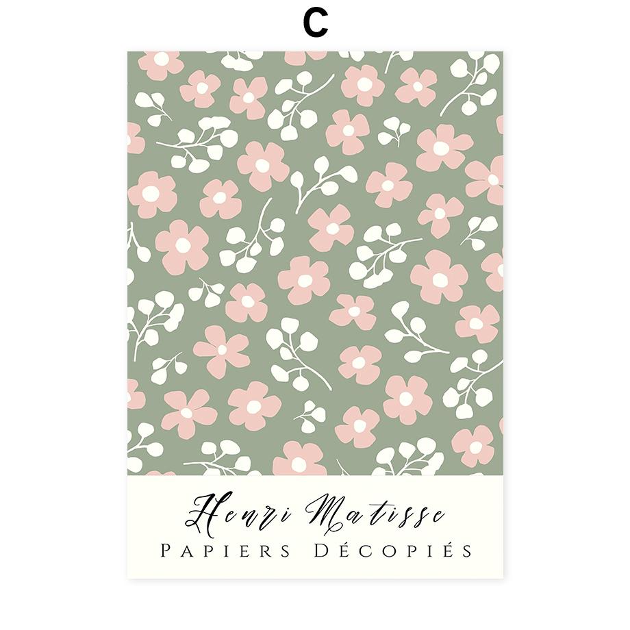 Матисс Ваза Лист Настенное Искусство Плакаты Холст Декоративная Печать Абстрактные Печати Скандинавские Фрески Гостиная Украшения Дома Картины