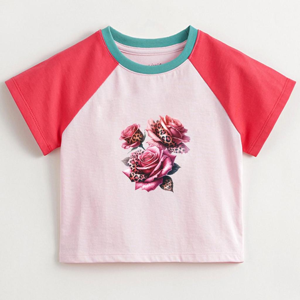 15 см Цветочная серия Термонаклейка На Одежду Индивидуальный Логотип Сделай Сам Наклейки На Одежду Футболки Толстовки Термоперенос Наклейка