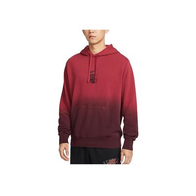 Nike Модный удобный пуловер с капюшоном и длинным рукавом, мужская толстовка Deep-Team-Red FJ7334-613