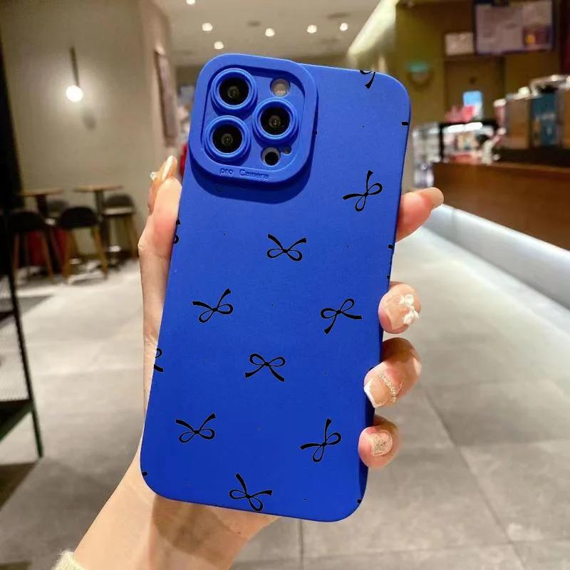 Чехол для телефона для Xiaomi 14T Pro Чехлы Mi 11 Lite 5G 14 13 12T 12 13T Poco M6 X6 X5 F5 X3 F6 Pro Несколько Милых Маленьких Бантиков Чехол