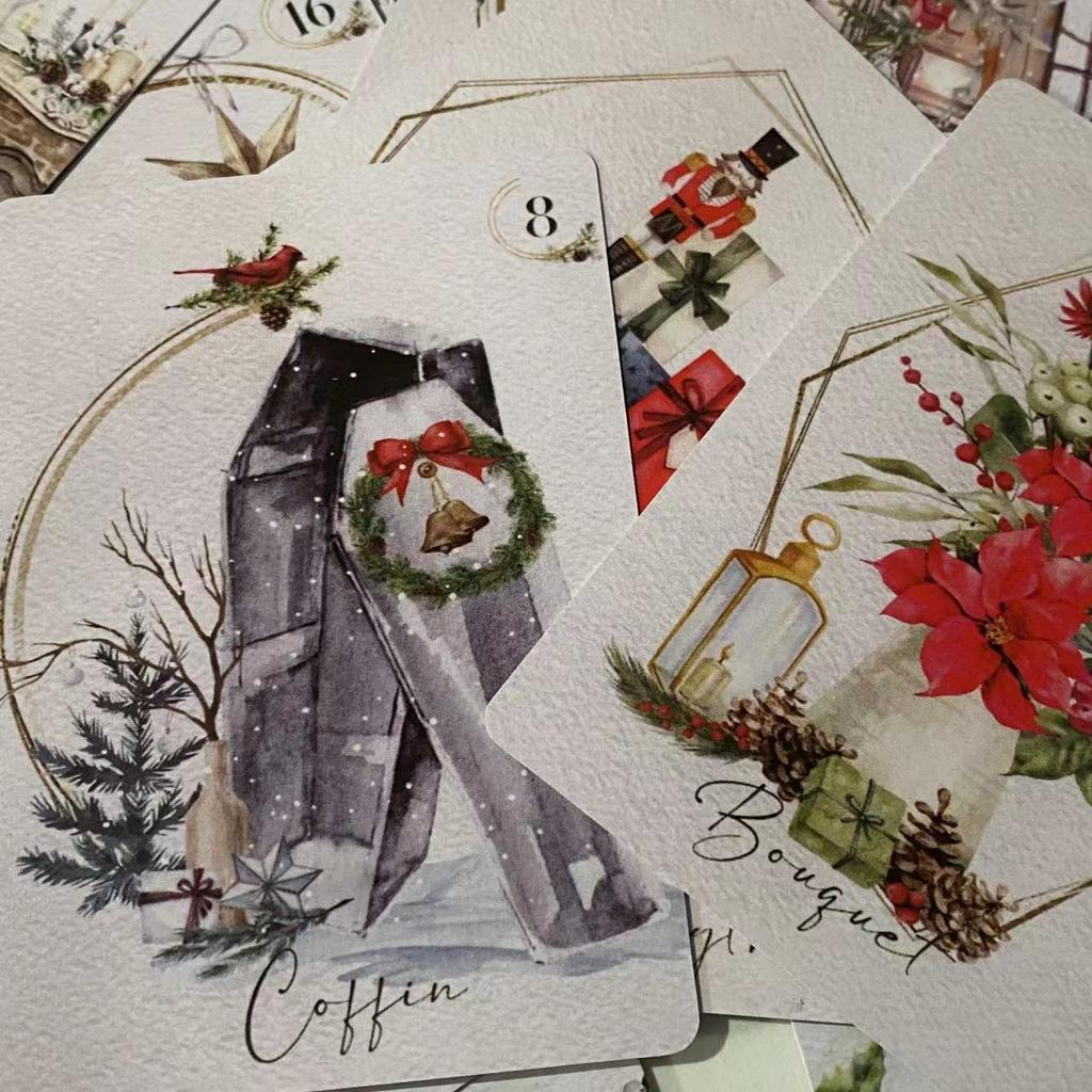 10*7.5cm Simply Christmas Lenormand 36 Pcs Cards