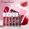 Girlish & Juicy Color Lip Tint with Moisture Essence Dye Lip Liquid, стойкое увлажнение и яркий блеск, средство для придания объема и пухлости губам для женщин