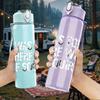 1PC I Was Told There Would Be Tacos Quote Print 750ml Color Plastic Sports Water Bottle Leakproof Flip Straw Lid Suitable for Sports Office Home Use