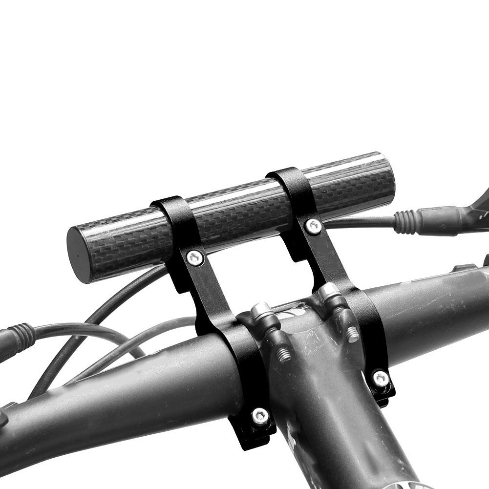 Aluminium Alloy Cycling Odometer Extension Mount Bike Computer Extra Holder (Black)
