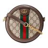 Ophidia GG Мини Круглая Сумка Бежевая Женские Сумки Коричневый 550618-96I3B-8745