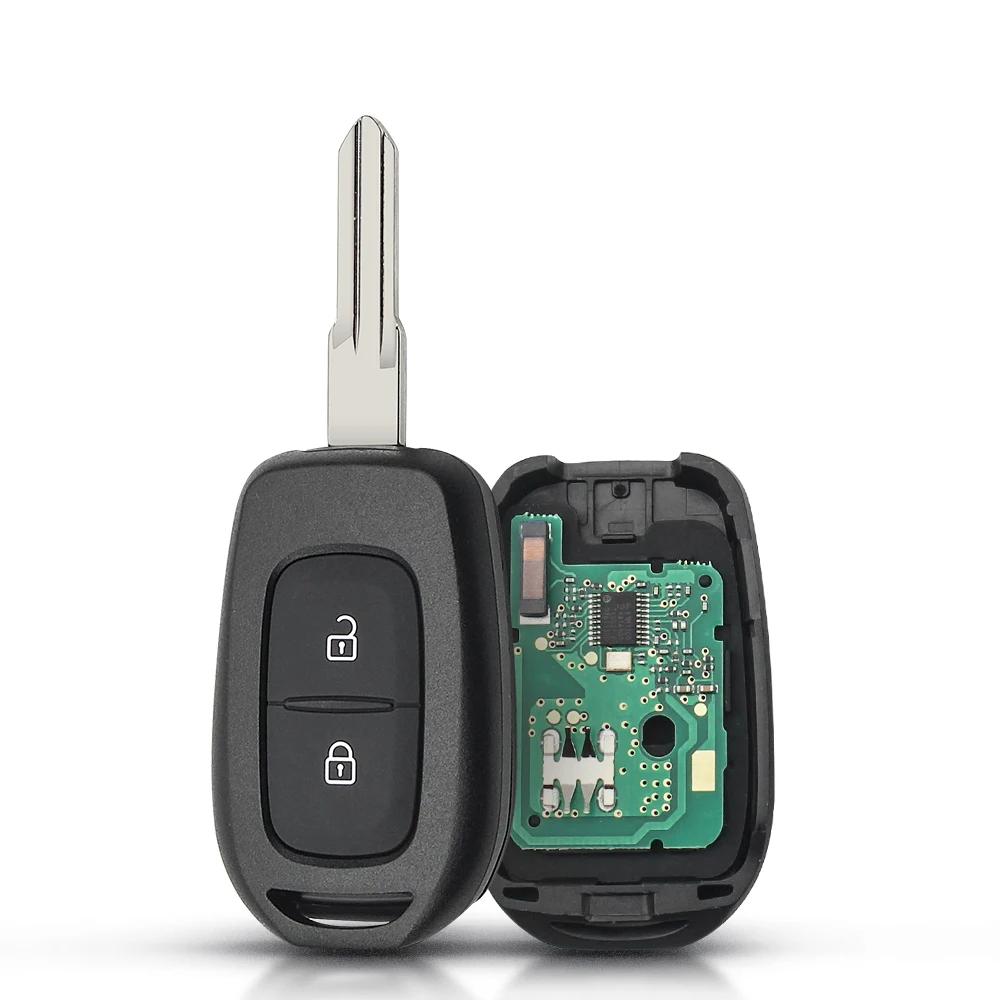 KEYYOU Удаленный ключ для автомобиля 434 МГц 4A Чип PCF7961M Для Renault Sandero Dacia Logan 2 Stepway Clio4 Duster 2016 2/3 Кнопки