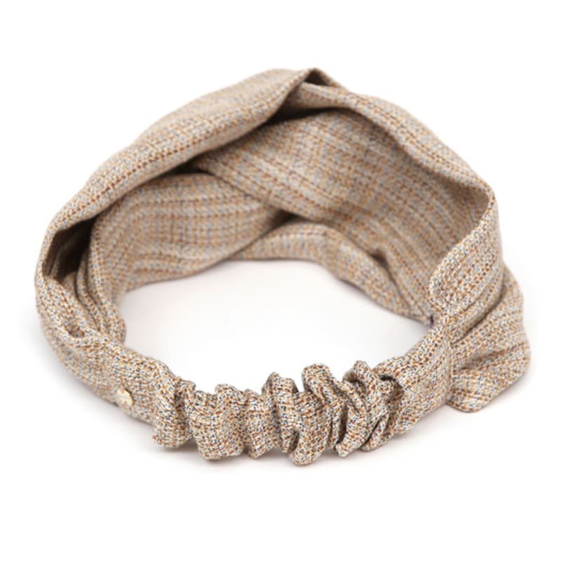 UNDERCONTROL STUDIO ПОВЯЗКА ДЛЯ ВОЛОС КРЕСТ-НАКРЕСТ / ОЧЕНЬ ШИРОКАЯ / EC / br