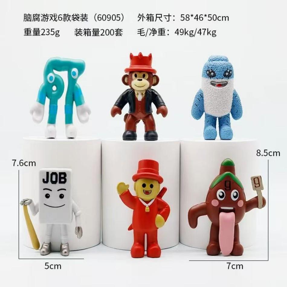 New Steal A Brainrot Cute Figurine No.9 House PVC Toy Game Peripherials Collection Anime Figurine Model Toys Christmas Gifts