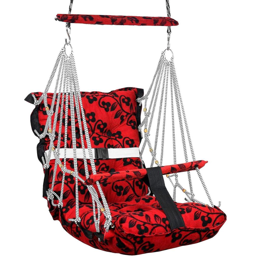 Хлопковое кресло-качалка для детей Детские складные и моющиеся 1-6 лет с ремнем безопасности