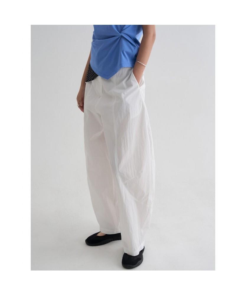 8SECONDS Cotton Balloon Pants White