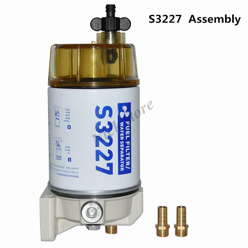Fuel Water Separator Assembly R12T R20T R25T S3213 S3227 UF-10K For Outboard Truck Bus Car Accessories