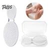 Heel Grinder for Cracked Skin Nano Glass Foot File, Scrubber Callus Remover, Professional Care Pedicure Tool, Gentle Exfoliating File Double