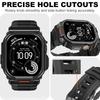 Чехол+Ремешок для Apple Watch Ultra 3 2 49мм Ремешок Аксессуары Спортивный Силиконовый Браслет+Металлический Защитный Бампер Чехол для iWatch 49мм