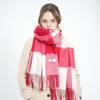 Women Scarf Autumn Winter Vintage Preppy Style Plaid Wrap Scarve Pashmina Mujer Femme Foulard Bufanda Shawl Unisex Men Wrap