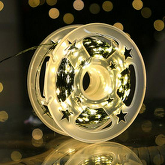 LED Solar Waterproof Meteor Shower String Lights for Outdoor Holiday and Tree Decoration