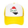 Iraq Flag Map Smile With Love  Casual Baseball Cap  Outdoor Sport Sun Hats Spring Wholesale Unisex Women Design Snapback Cap