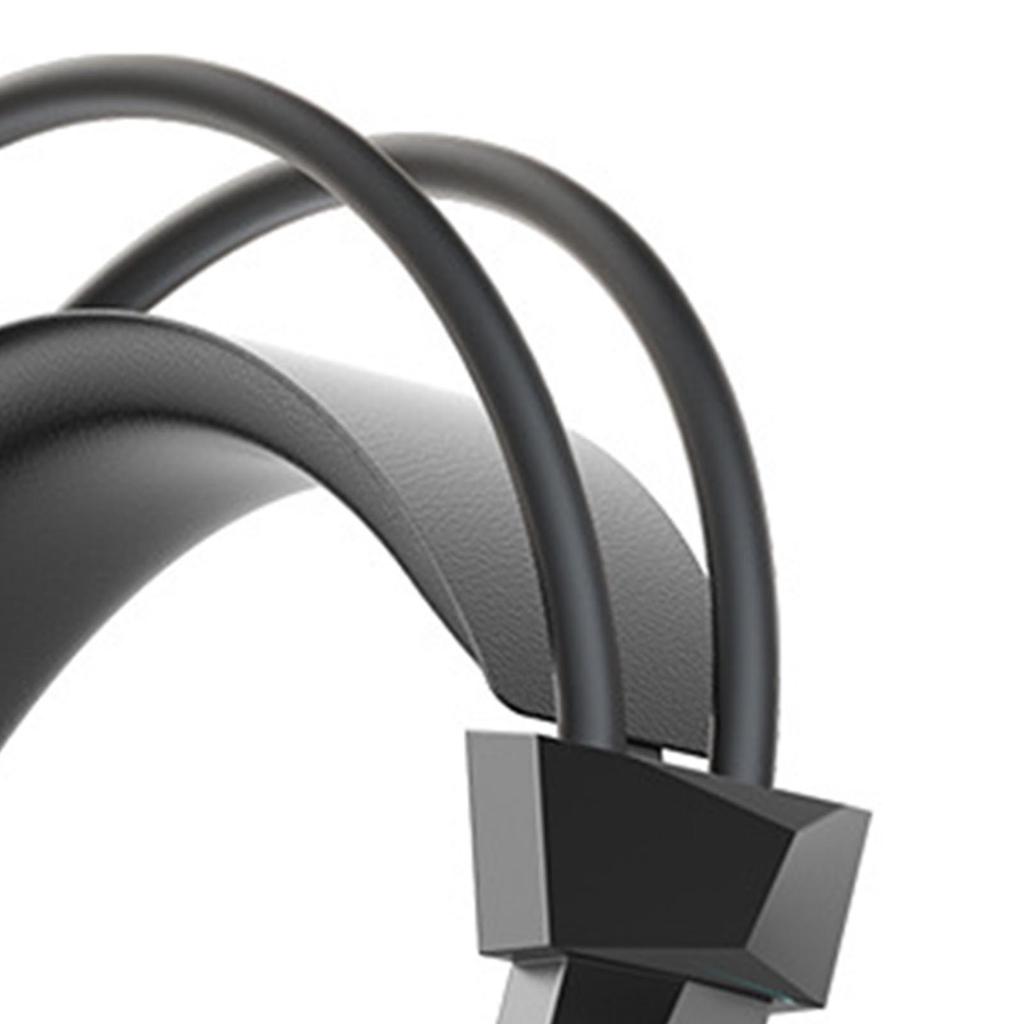 Wired Gaming Headset Professional Ergonomic Comfortable Clear Gaming Headset for PC Computer Black