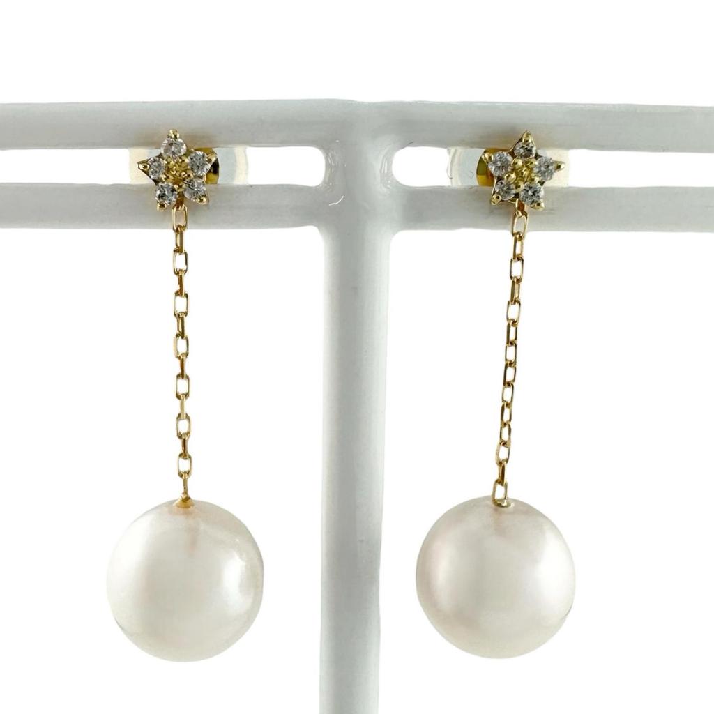 Pierce gold Women Pearl used