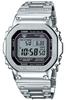 [Casio] Часы [Оригинальный отечественный продукт] Оснащены Bluetooth Полностью металлическим радио на солнечной батарее GMW-B5000D-1JF Мужские серебристые