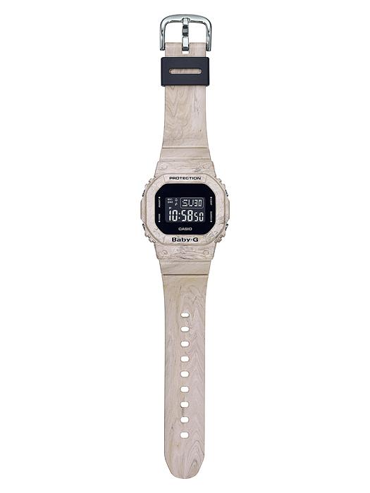 Casio Мужские часы G-SHOCK, смола, водостойкость 200 м, ударопрочность, будильник, кварцевые, BGD-560WM-5