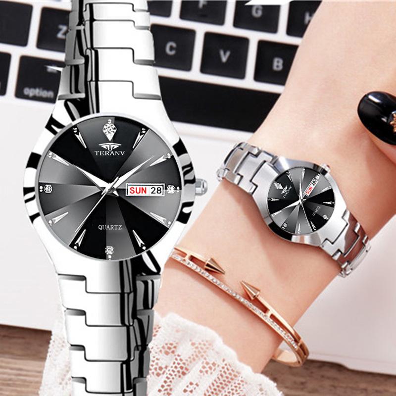 Ladies Watch Niche Mori Simple Double Calendar High-Value Quartz Watch