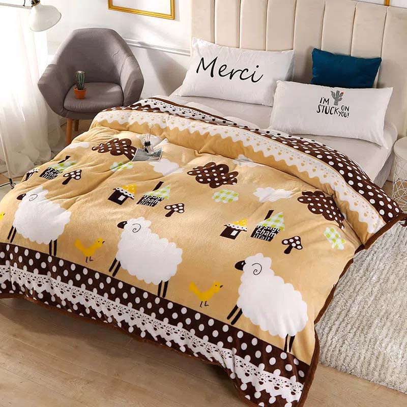 Текстиль для дома Фланель плюс флисовое одеяло Супер теплое мягкое однотонное одеяло Коралловое флисовое покрывало Матрас Пух Тонкое одеяло доступно в четырех сезонах