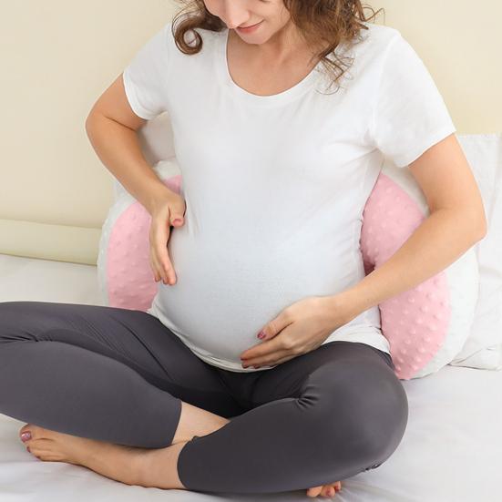 Pregnancy Pillow for Side Sleepers Adjustable Waist Wedge Pillow Portable Back