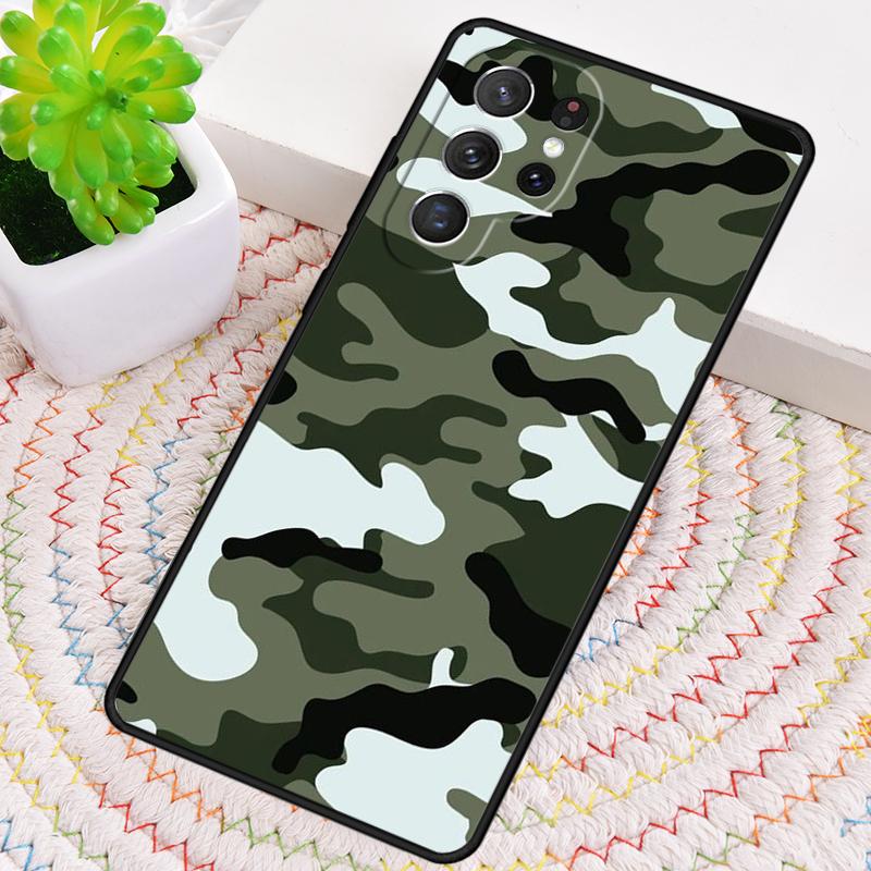 Камуфляжный Модный Чехол для Телефона Samsung Galaxy note 10 pro S26 Ultra S23 S24 FE S25 S21 S22 PLUS ударопрочный Чехол