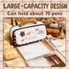 Large Capacity Pencil Case Handheld Design Storage Bag Stationery Pouch  School Use