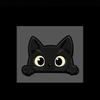 Scratch Covering PVC Decals Peek-a-Boo Funny Kitty Decals Car Window Decals  Laptop