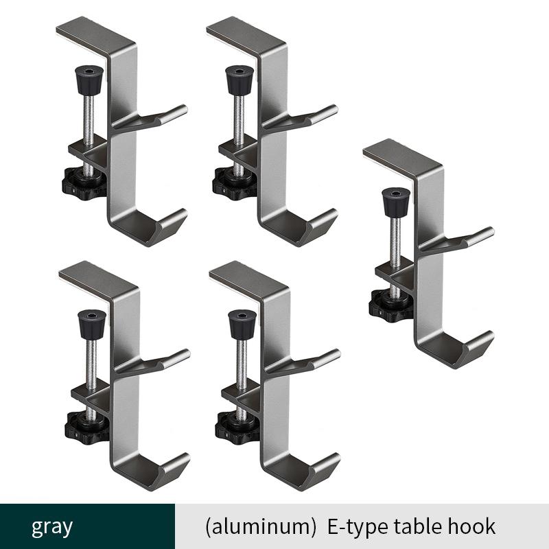 1pcs Punch-free Desk Hook Adjustable Desk Edge Hook Multi - Functional Gaming Headset Hanging Hook Home Office Organizer