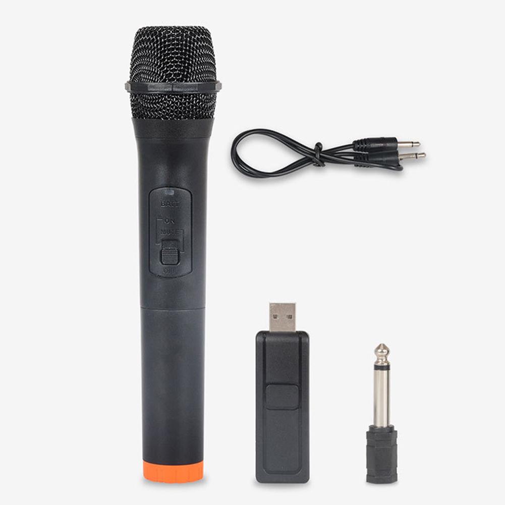 Ручной УВЧ-микрофон 3,5 мм, 6,35 мм, беспроводной микрофон для караоке с USB-приемником
