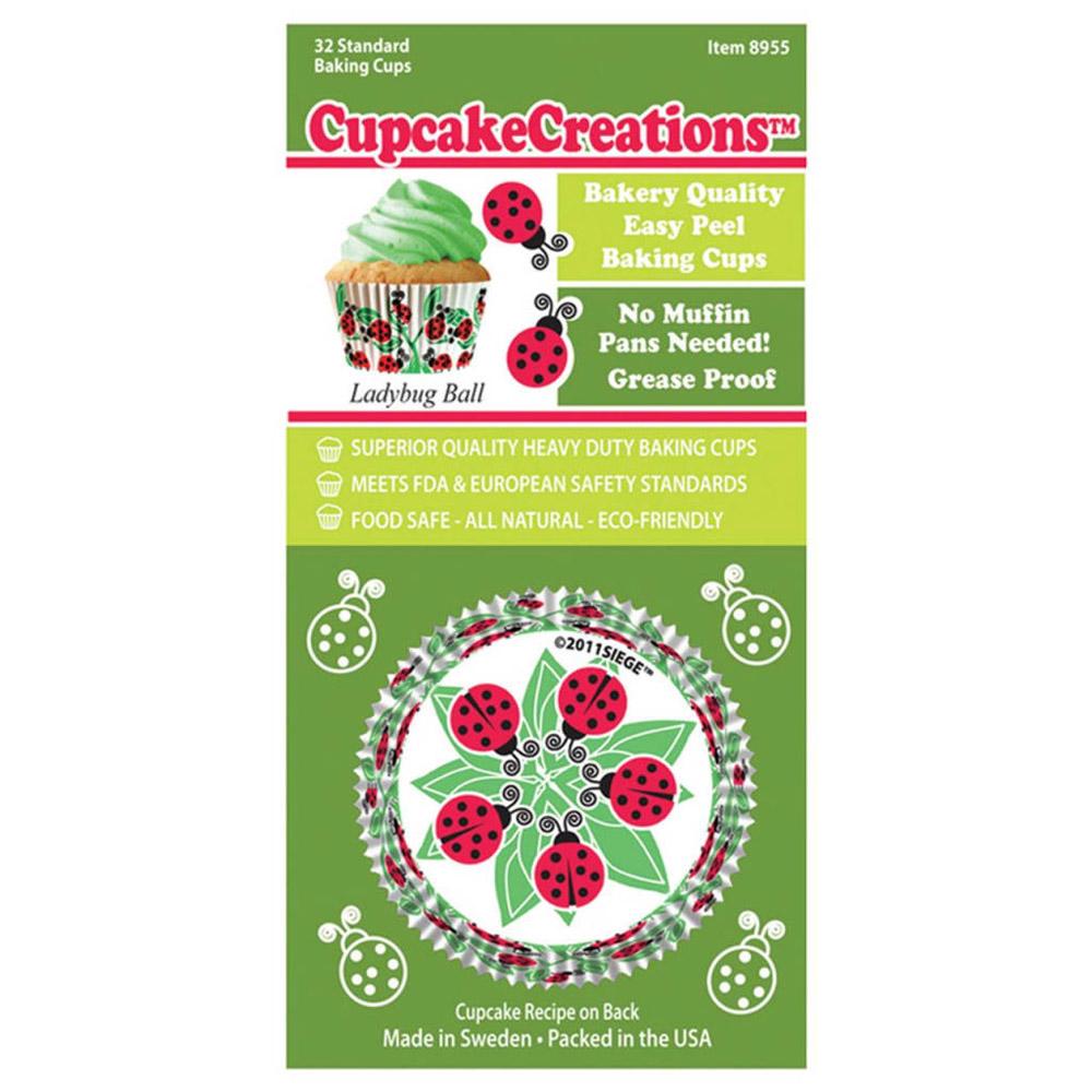 CCC Standard Ladybugs Cupcake Cups 32pk