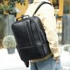 Genuine Leather Men's Backpack Advanced Sense Bag Trend Casual Backpack Computer Backpack Multi-functional Student Backpack